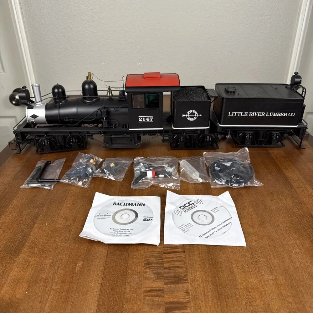 Bachmann Spectrum 55 Ton Three-Truck Shay F Sclae Narrow Gauge #82697